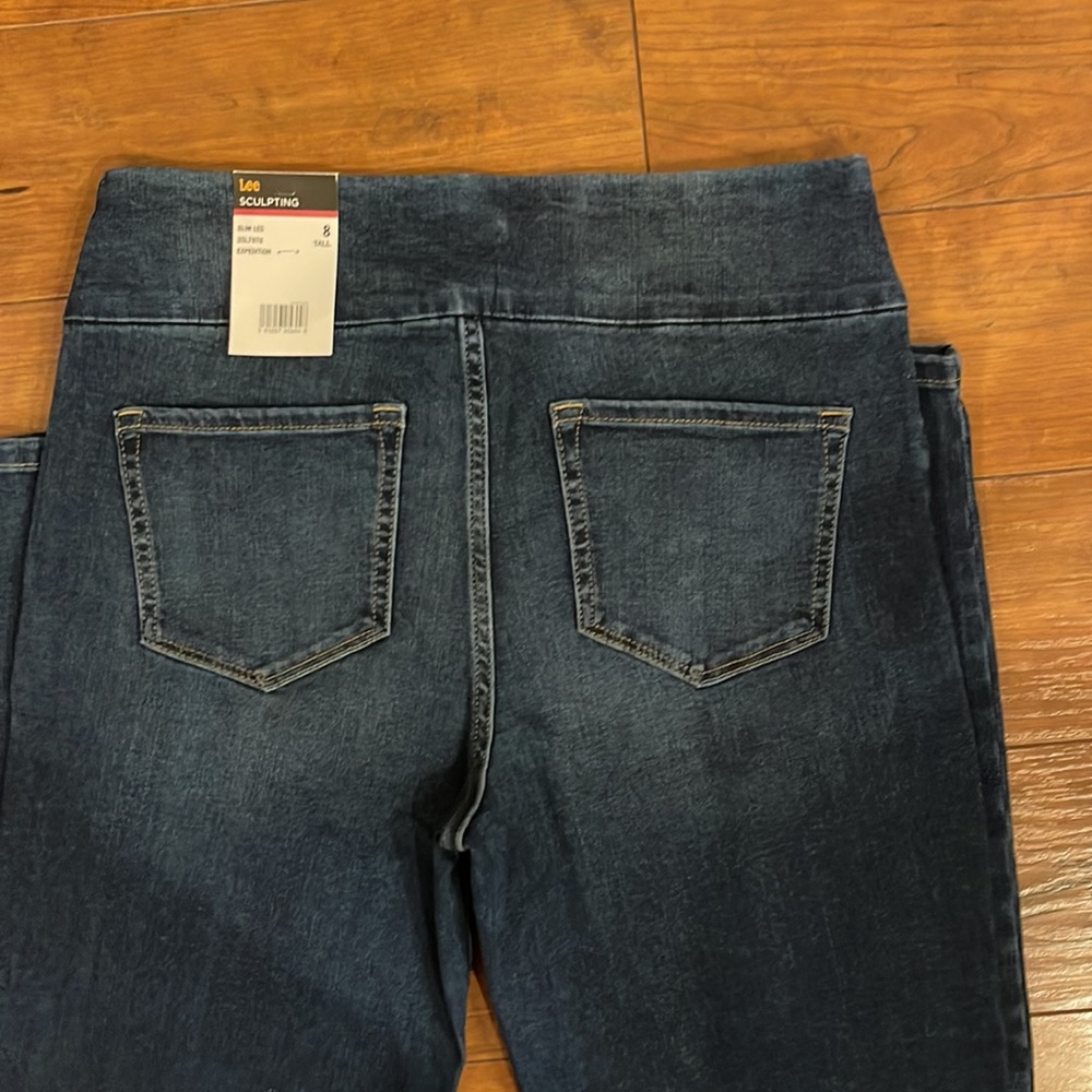 Womens Sculpting Slim Fit Tall Jeans Size 8 Tall - Picture 3 of 8